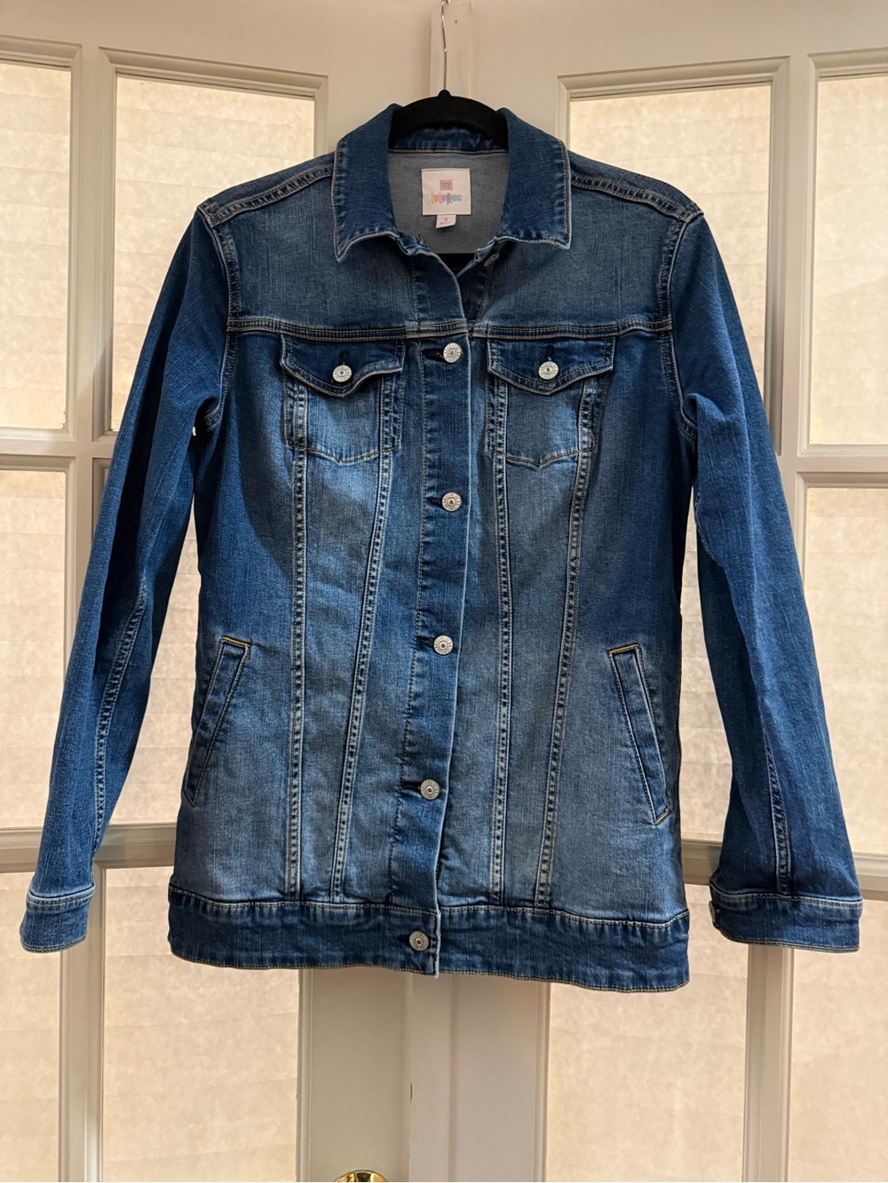 LuLaRoe Medium Blue Denim Jacket
